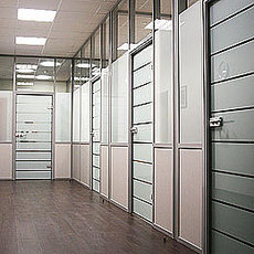 Интерьерные и офисные перегородки ALUTECH