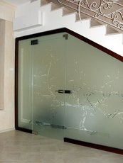 Стеклянные перегородки