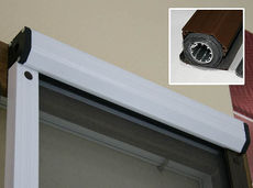 Противомоскитная сетка ролетного типа с установкой (Киев, Вышгород)