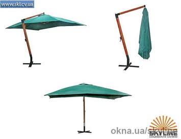 Консольные зонты для летней площадки 3х4.