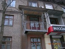 Расширение балкона