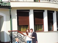 Роллета противовзломная. Автоматика. Монтаж наружный, встроенный. 1000 на 1500 мм.