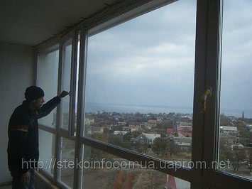 Французкий балкон, Панорамное остекление в Одессе любой сложности.