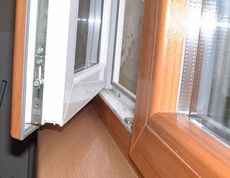 Стандартное окно (внутренняя ламинация) под ключ