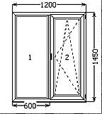 Окна металлопластиковые KBE 3х-камерная 58мм от производителя Стимекс