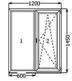 Окна металлопластиковые WDS-505 "Стимекс" Окна металлопластиковые WDS-505 "Стимекс"