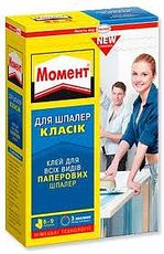 Новинка!Клей для всех видов бумажных обоев Момент Классик