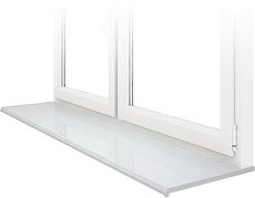 Подоконник Modern белого цвета