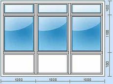 Перегородка офисная