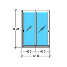 Окно раздвижное