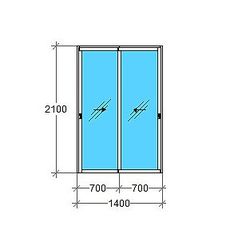 Раздвижная межкомнатная дверь