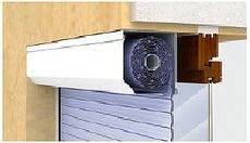 Роллеты коричневые