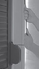 Защитные роллеты. Белые