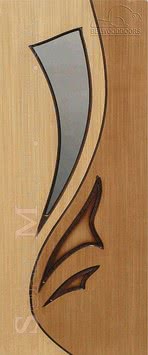 Двері Лілія BelWoodDoors (Белвуддорс) дуб-горіх