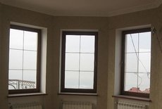 Окна для коттеджей и домов, окна металлопластиковые.