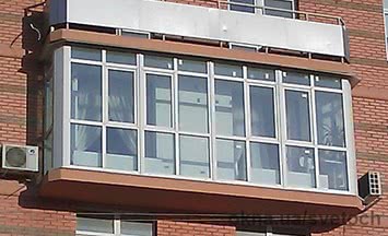 Французские балконы-остекление от верха до низа