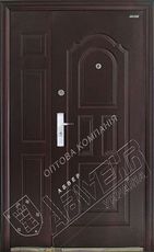 Двери полуторные входные металлические бронированные двери - Burgen C-2027