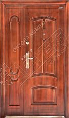 Двери полуторные, входные бронированные двери - 2011