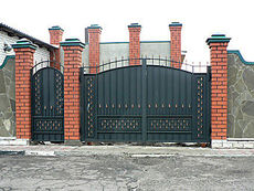 Ворота садовые