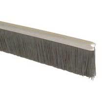 Щётка уплотнения из ПВХ ворса, без держателя для дверей