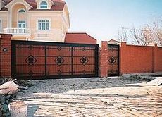 Ворота откатные автоматические