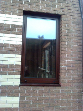Тепле вікно для дому Alumil 1000х1400 мм з двокамерним енергозберігаючим склопакетом