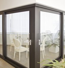 Раздвижные двери из алюминия Alumil S 700 (Греция) 2500x3000 мм