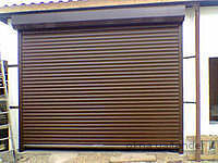 Роллеты в гараж, размер 2500/ 2000 мм, ширина пера 45 мм Роллеты в гараж, размер 2500/ 2000 мм, ширина пера 45 мм