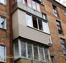 Балкон под ключ в сталинке