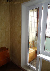 Откосы на балконный блок