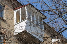 Балкон под ключ в районе Лесного массива