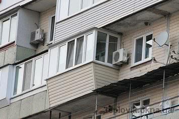 Вынос балкона в чешке