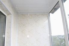 Внутренняя отделка балкона пластиковой вагонкой