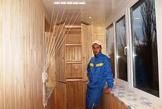 Теплое остекление балконов