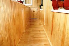 Настил пола на лоджии