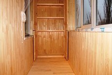 Шкаф на балкон на заказ