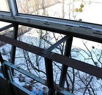 Ремонт балконов с выносом в Киеве