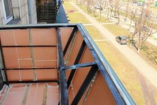 Утепление балкона внутри Левый берег