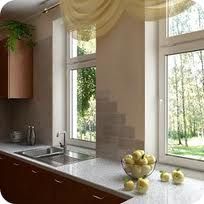 Откосы пластиковые на двухстворчатое окно.