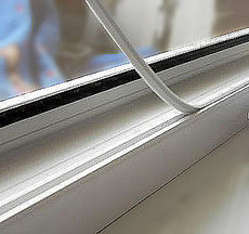 Заглушка паза штапика, заглушка 