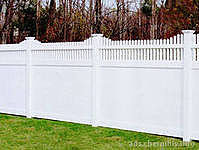 Заборы металлопластиковые