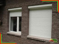 Роллеты белые АЛЮТЕХ 1300 х 1430 с установкой Киев