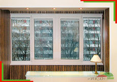 Лоджия из профиля Rehau Euro 60, фурнитура Maco, однокамерный энергосберегающий стеклопакет, сетка противомоскитная