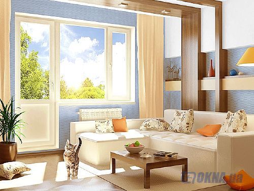 Балконный блок для ГОСТИНОЙ. Профиль REHAU Euro 70, Фурнитура Масо, Энергосберегающий двухкамерный стеклопакет с энергосбережением, Окно поворотно-откидное. Дверь Поворотно-откидная. Сетка на окно Балконный блок для ГОСТИНОЙ. Профиль REHAU Euro 70, Фурнитура Масо, Энергосберегающий двухкамерный стеклопакет с энергосбережением, Окно поворотно-откидное. Дверь Поворотно-откидная. Сетка на окно