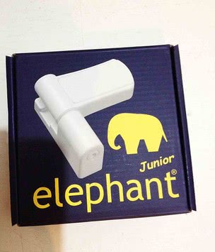 Петля Elephant Junior біла