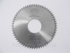 Пилы подрезные для резки штапика 103х2,1х32 Z=80 HSS/DMo5 GSP (Чехия)