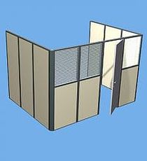 Офисные Перегородки из Высококачественных ПВХ профилей в Харькове от Производителя.