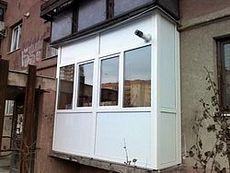 Скління балконів, остекление балконов