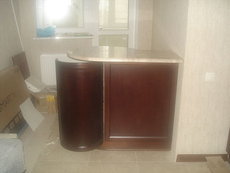 Фасады деревянные.