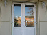 Двери металлопластиковые